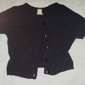Worthington black cardigan